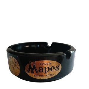 Vintage 70's Ashtray Mapes Motor Hotel Reno Nevada Collectible Lost Casino